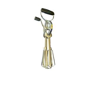Vintage stainless steel hand, crank rotary eggbeater